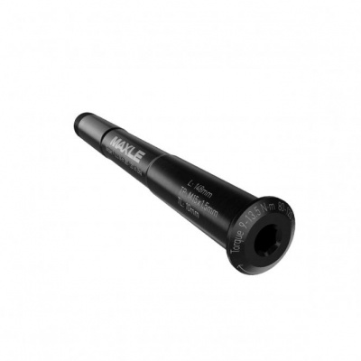 RockShox SRAM Axle Maxle Stealth Front, 12X Length 118.5mm, Thread Length 9mm, Thread Pitch M12x1.5 - Road Forks - Black