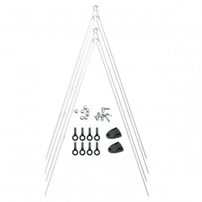 SKS Mudguard Spares Kit Full - Chromoplastics/Longboard