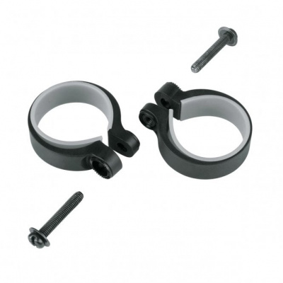SKS Stay Mounting Clamps 2 Piece 26.5-31MM Black