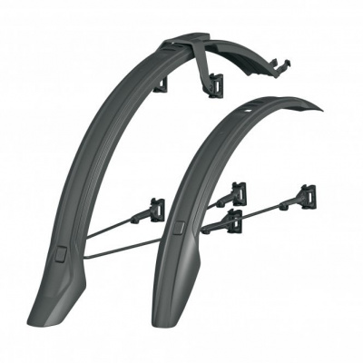 SKS Veloflexx Mudguard Set 26/27.5 x 55mm - Black