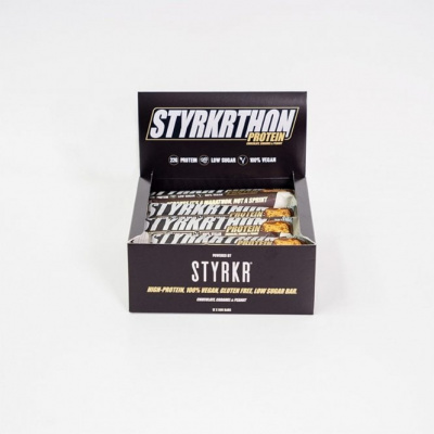 STYRKR Styrkrthon Energy Bars x 12 - Caramel, Peanut and Chocolate