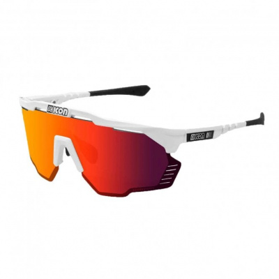 Scicon Sports Aeroshade Kunken Multimirror Sunglasses SCN-PP Red/White Gloss