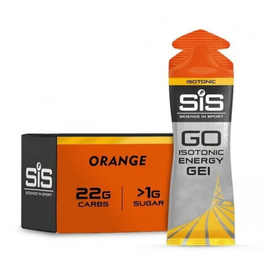 Science In Sport SIS Go Isotonic Gel 60ml - Box of 30 - Orange