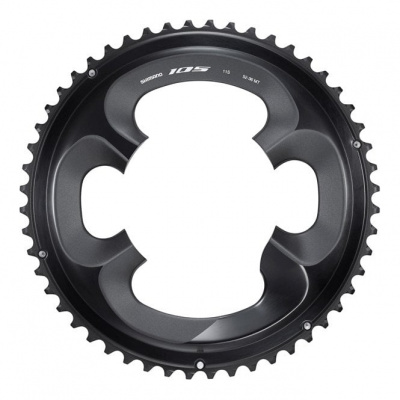 Shimano 105 FC-R7000 11 Speed Outer Chainring - 52T-MT - Black