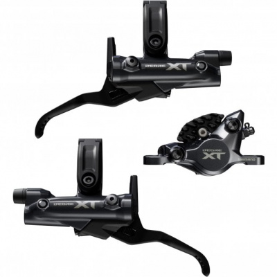 Shimano Deore XT BR-M8200/BL-M8200 2 Pot Bled Brake Levers & Callipers - Frt & Rr
