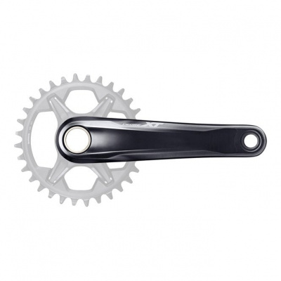 Shimano Deore XT FC-M8100 XT Crank set without ring - 12-speed - 52 mm chainline - Black