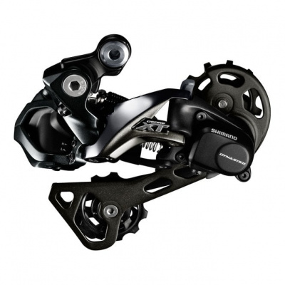 Shimano Deore XT RD-M8050 XT Di2 E-tube rear derailluer - GS medium cage - Shadow+ 11-speed - Black