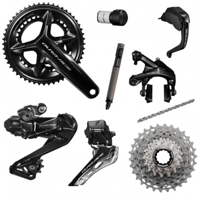 Shimano Dura Ace 12 Speed RIM Brake Time Trial Di2 Groupset
