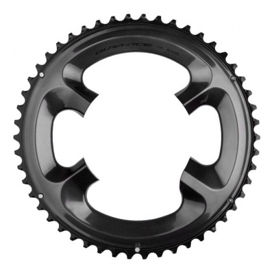 Shimano Dura-Ace FC-R9100 11 Speed Outer Chainring - 53T-MW for 53/39T - Black