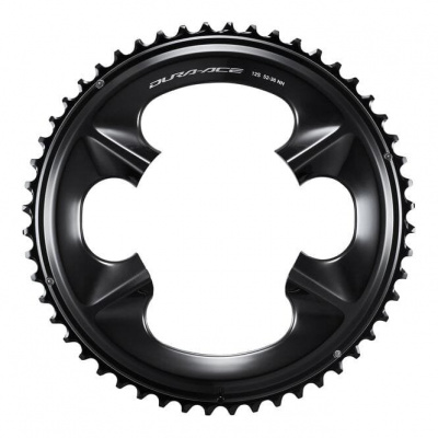 Shimano Dura-Ace FC-R9200 12 Speed Outer Chainring - 52T-NH for 52/36T - Black