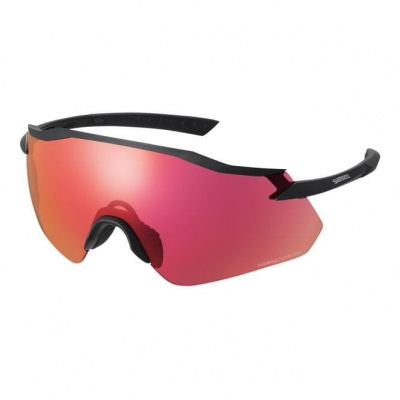 Shimano Equinox Glasses - Metallic Black - Ridescape Road Lens