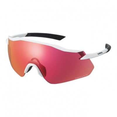Shimano Equinox Glasses - Metallic White - Ridescape Road Lens