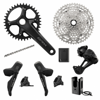 Shimano GRX RX717 Di2 WIRELESS 1 x 12s Groupset