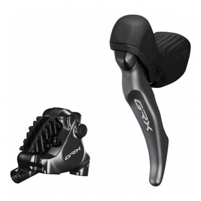 Shimano GRX ST-RX820-LA Dropper Post Lever - BR-RX820 Calliper - Left Rear