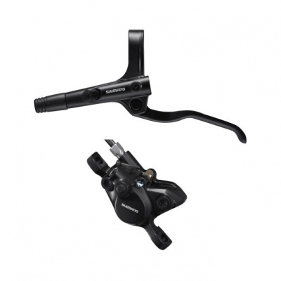 Shimano MTB BR-MT200 / BL-MT200 Bled Brake Lever/Post Mount Brake Calliper - Black