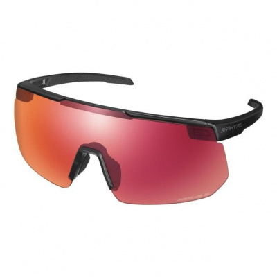 Shimano S-Phyre Glasses - Metallic Black - Ridescape Road Lens