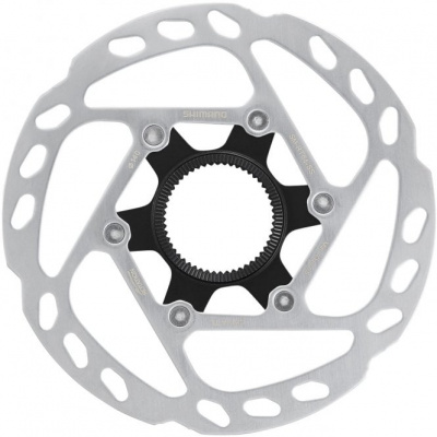 Shimano SLX SM-RT64 Deore rotor - with internal lockring - Silver