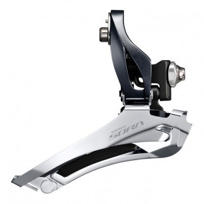 Shimano Sora FD-R3000 9-Speed Front Derailleur - Double Braze-on