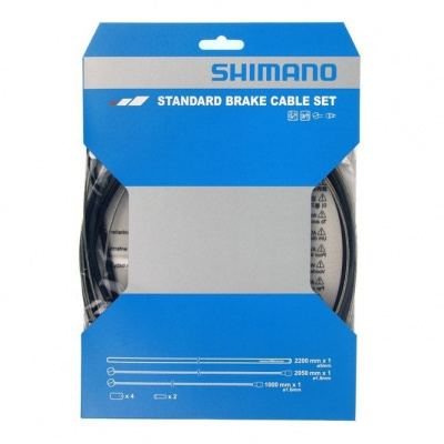 Shimano Spares Road / MTB Brake Cable Set - Black