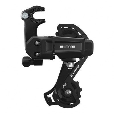 Shimano Tourney TY200 Rear Derailleur - 6/7-speed - With Bracket - GS Medium Cage