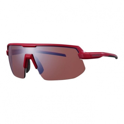 Shimano Twinspark Glasses - Red - Ridescape High Contrast Lens