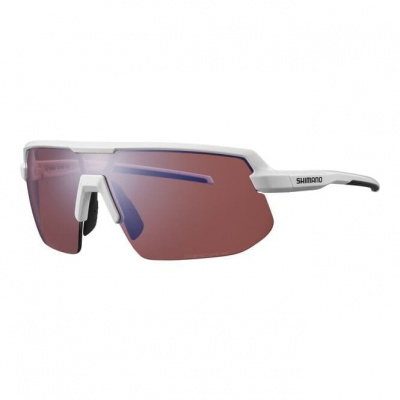Shimano Twinspark Glasses - White - Ridescape High Contrast Lens