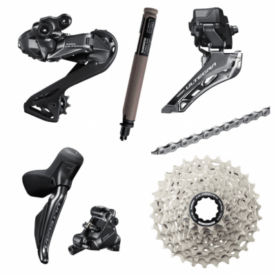Shimano Ultegra 12s Di2 Disc Brake Gearset Bundle