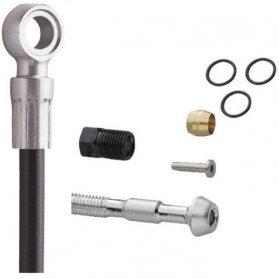 Shimano Ultegra SM-BH59-SB Straight / Banjo Connection Hose For BR-R785 - 1000 mm - Black
