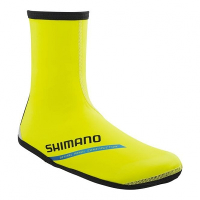 Shimano Unisex Dual Fit Thermal Shoe Cover - Neon Yellow
