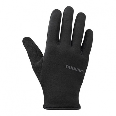 Shimano Unisex Light Thermal Gloves - Black