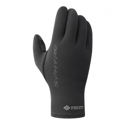 Shimano Unisex S-Phyre Thermal Gloves - Black