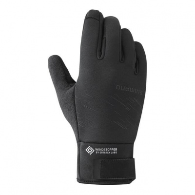 Shimano Unisex Windstopper(c) Insulated Gloves - Black