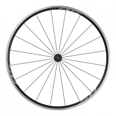 Shimano WH-RS100 Clincher Front Wheel - 100 mm Q/R Axle - Black - 700 C