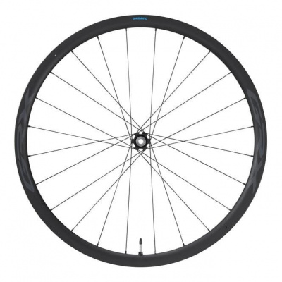 Shimano WH-RX870 GRX Disc Front Wheel - 12 x 100 mm E-thru - Center Lock Disc - Carbon - 700 C