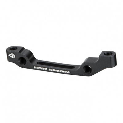Shimano XTR XTR M985 adapter for post type calliper - for 160 mm IS fork mount - Black