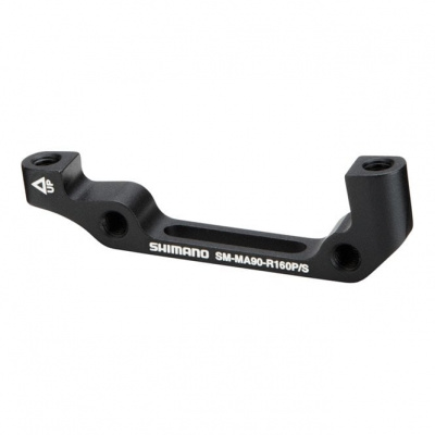 Shimano XTR XTR M985 adapter for post type calliper - for 160 mm IS frame mount - Black