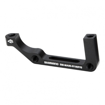 Shimano XTR XTR M985 adapter for post type calliper - for 180 mm IS frame mount - Black