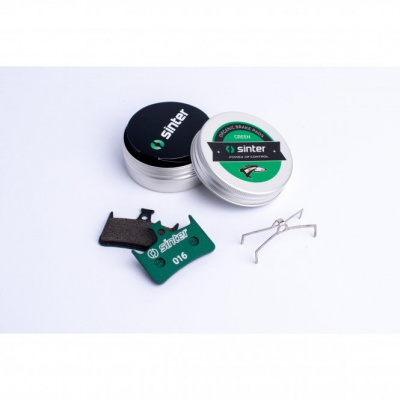 Sinter Disc Brake Pads - 016 Hope - Single Pair - Green