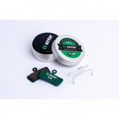 Sinter Disc Brake Pads - Avid SRAM - Single Pair - Green