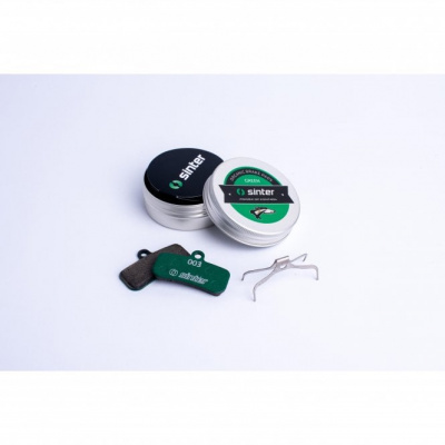 Sinter Disc Brake Pads - Shimano D - Single Pair - Green