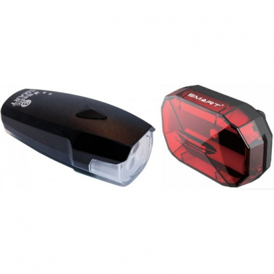 Smart Polaris 3 Front / Diamond Rear - 3 LED Lightset - Battery