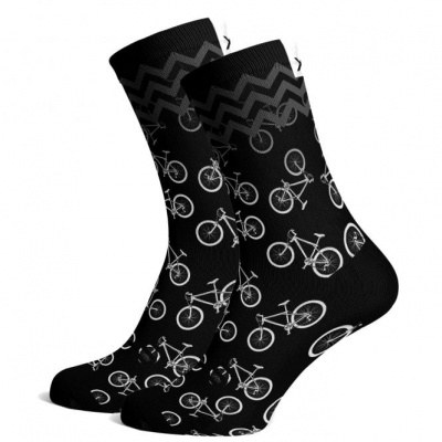 Sox Bikes Mono-Chrome Premium Crew Socks