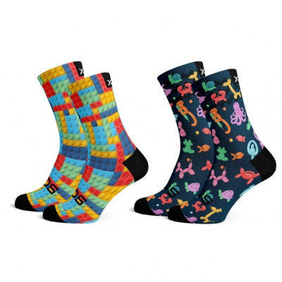 Sox Blocks & Balloon Combo Pack Kids - Size 9-12