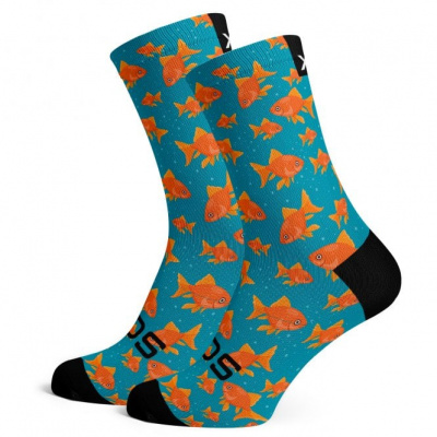Sox Goldfish Animals Premium Crew Socks