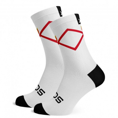 Sox Jersey Flag White Premium Crew Socks