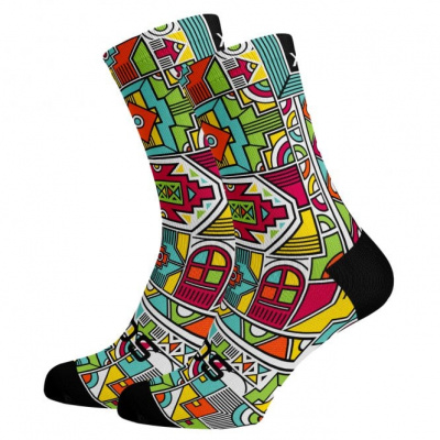 Sox Ndebele 2.0 South African Heritage Premium Crew Socks