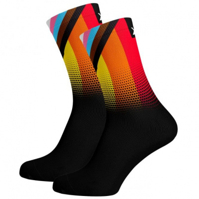 Sox Pride Flag Black Premium Crew Socks