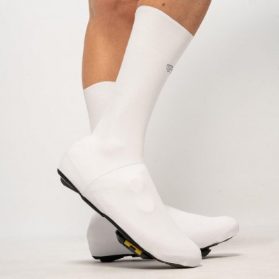 Spatzwear Aquasokz Long Shoe Covers - White