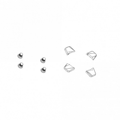 Sram Truvativ Spare - Crank Chainring Bolt Kit 5-arm Triple Steel/Steel Black