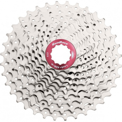 SunRace & Sturmey Archer Sunrace Csmx0 - 10 Speed 11-36T Metallic Cassette